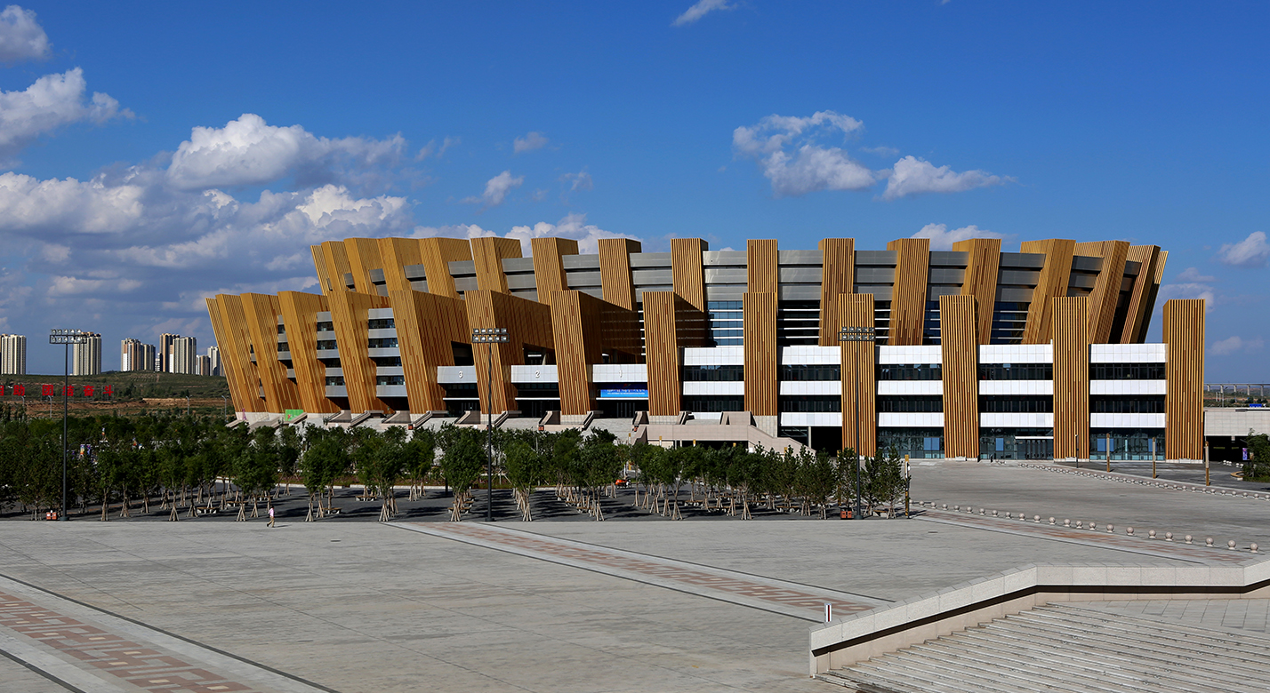 上海欧洲杯投注网承建的鄂尔多斯体育馆